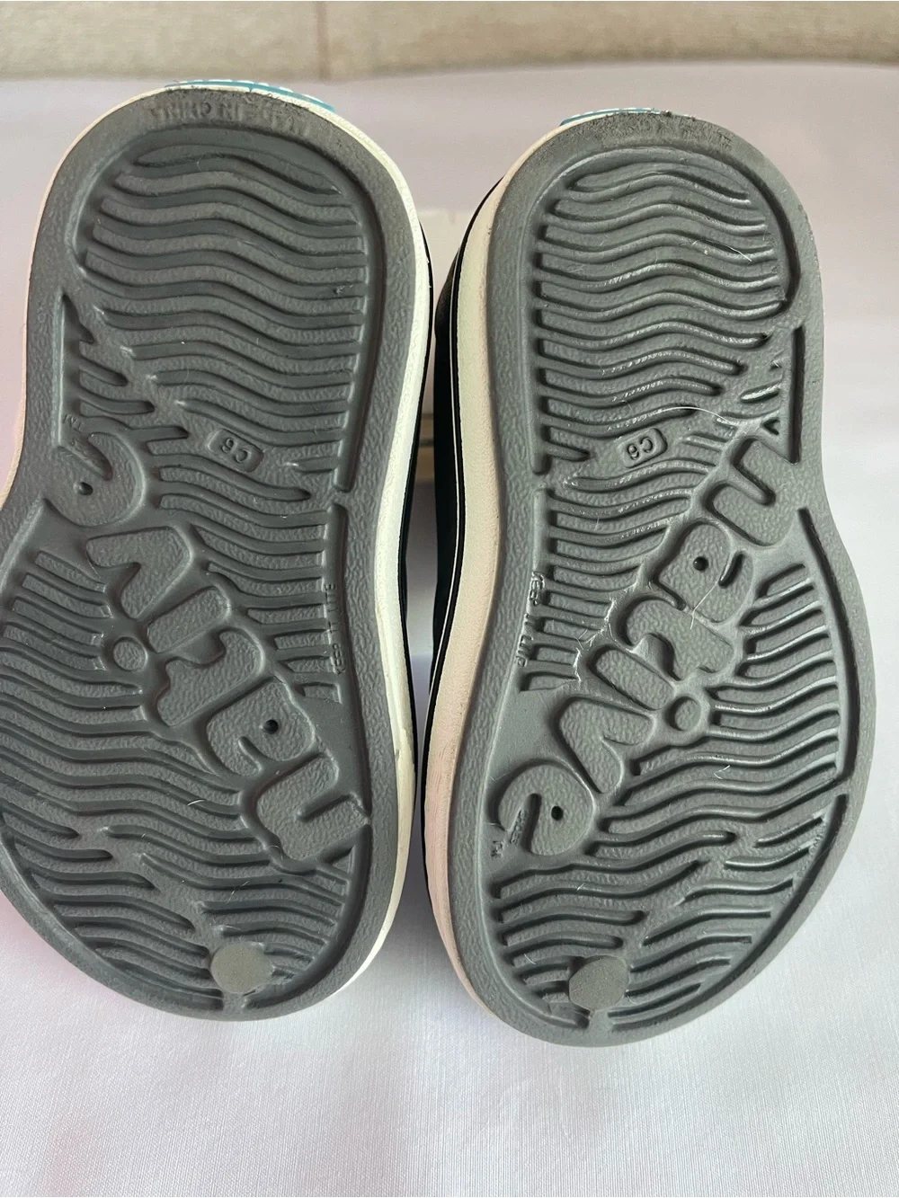 Native Kids Grey Slip-On Water Shoes